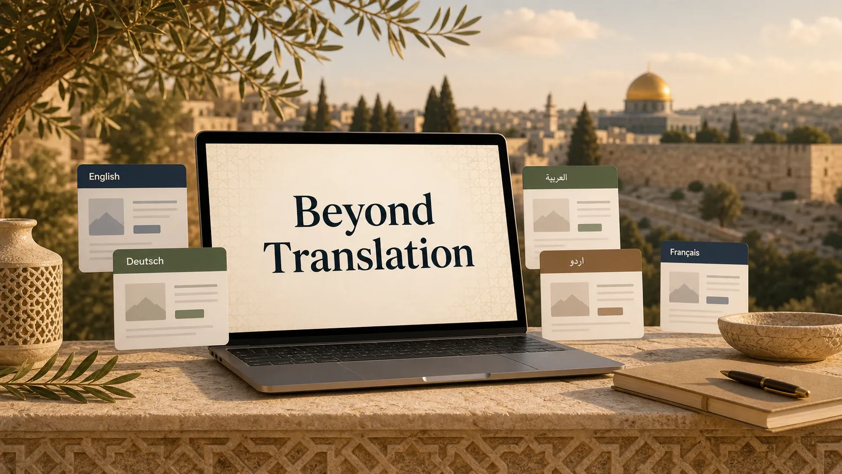 Illustration representing why multilingual websites need localization, structure, accessibility, and ongoing care beyond translation.