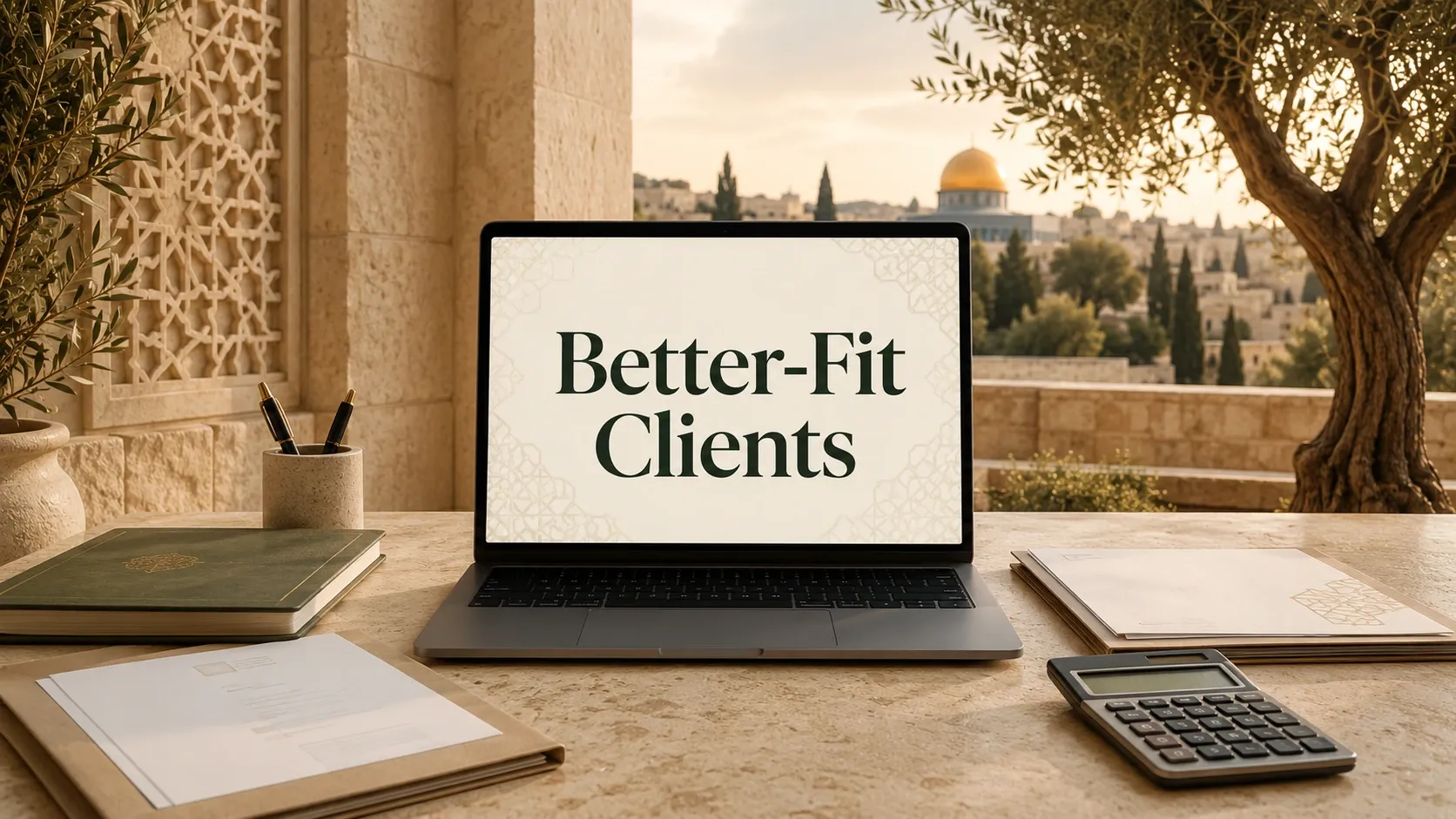 Illustration representing how a tax advisory website can attract better-fit clients, protect capacity, and support recruiting.