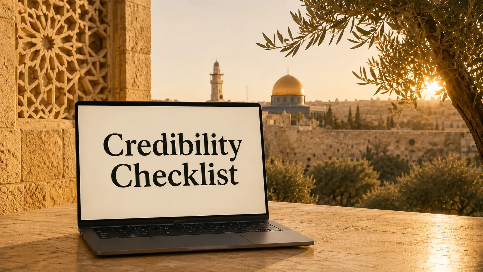 Illustration representing the website credibility signals visitors evaluate before deciding whether to contact a business.